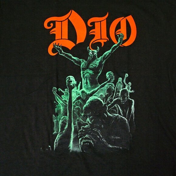 Dio Band T Shirt Heavy Metal Rock Music Graphic Fan Gift Retro Vintage Tee103 - Picture 2 of 5